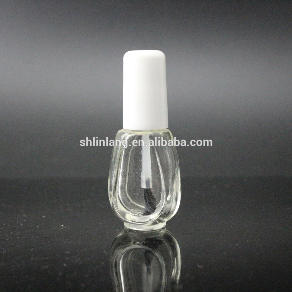 Buy 10Pcs 15ml Empty Glass Nail Polish Bottles with Brush and Black Cap  Refillable Round Clear Nail Polish Vials Storage Containers for Nail Art  Online at Low Prices in India - Amazon.in