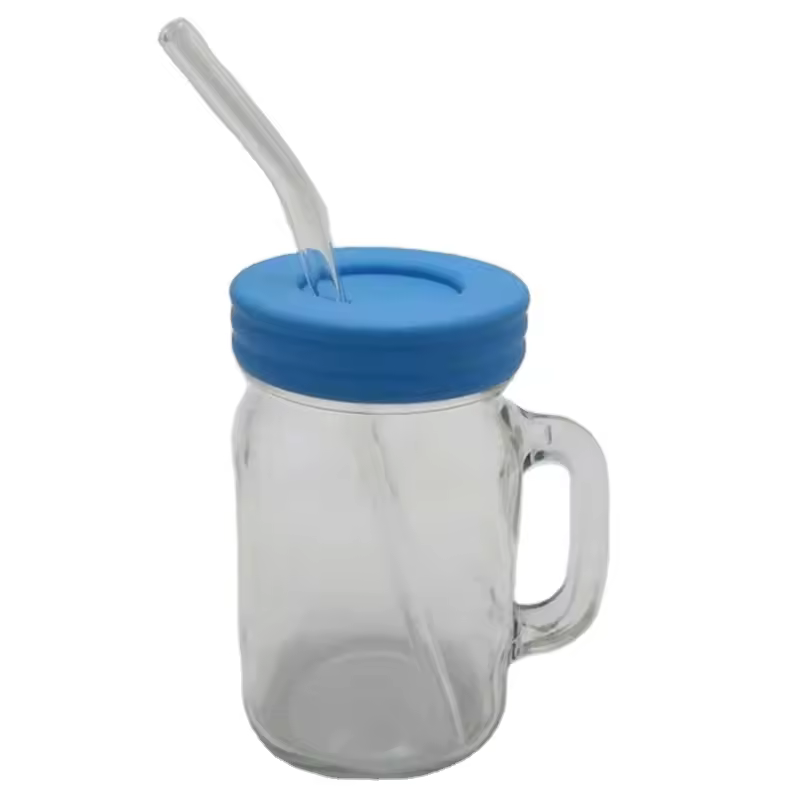 linlang shanghai new hot sale glass tube pipe for mason juice
